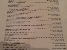 Tap beers