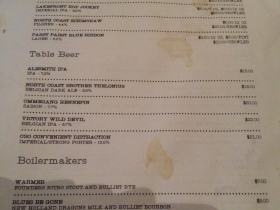 Tap beers