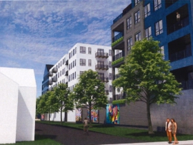 Conceptual Rendering - 603-645 S. 5th St. - 2020