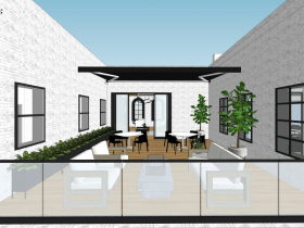 Zizzo HQ Rooftop Deck