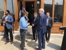 Tom Barrett and Neil Davis
