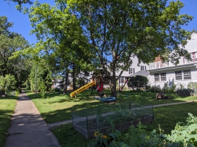 Wedgewood Park sidewalk