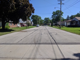 Wedgewood Park alley like street