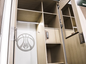 Locker room