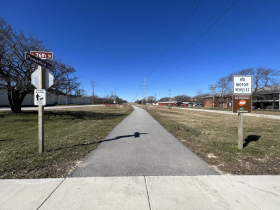 Powerline Trail Corridor at S. 76th Street.