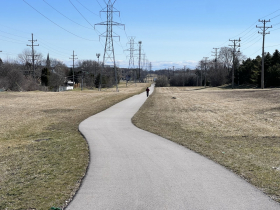 Powerline Trail Corridor at S. 76th Street.