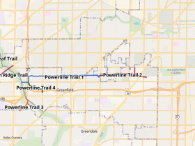 Powerline Trail Map