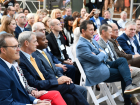 The Crowd at NM Groundbreaking