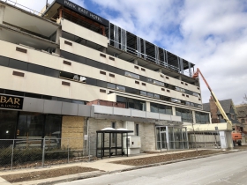 Vantage on the Park Construction