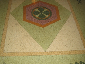 Beautiful floor inside the Knickerbocker On The Lake.