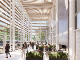Northwestern Mutual Conservatory Space In New Lobby