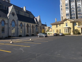 Immanuel Presbyterian Church parking lot.