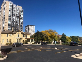 Immanuel Presbyterian Church parking lot.