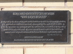 Lion House marker
