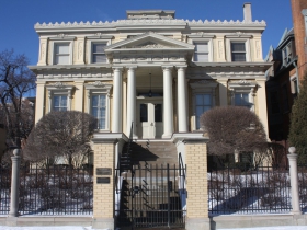Lion House without the Lions. They will return in the spring