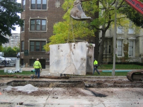 Streets in Milwaukee are always being cut open for utility repairs.