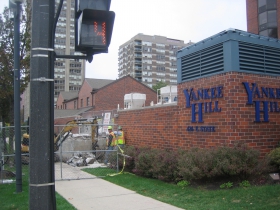 Repairs on Yankee Hill Apartments have been going on for over a year.