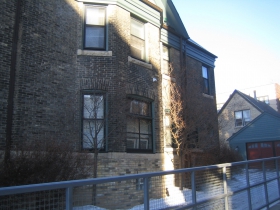 North Wall of Former Convent